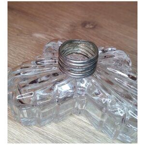 𝅺Unisex Vintage Mexico Sterling Rustic Artisan Ring